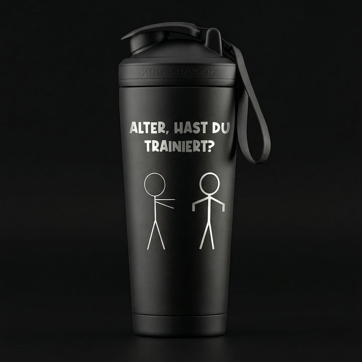 KING SHAKER® | GYM MEME | HAST DU TRAINIERT?